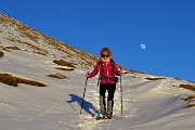 95 E la luna csi alza a rischiararci la discesa al buio !